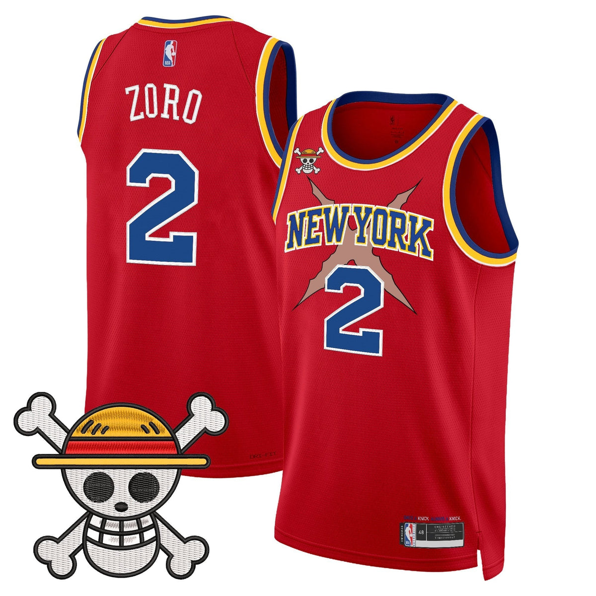 NYK x One Piece Swingman Jersey- Stitched product image 29