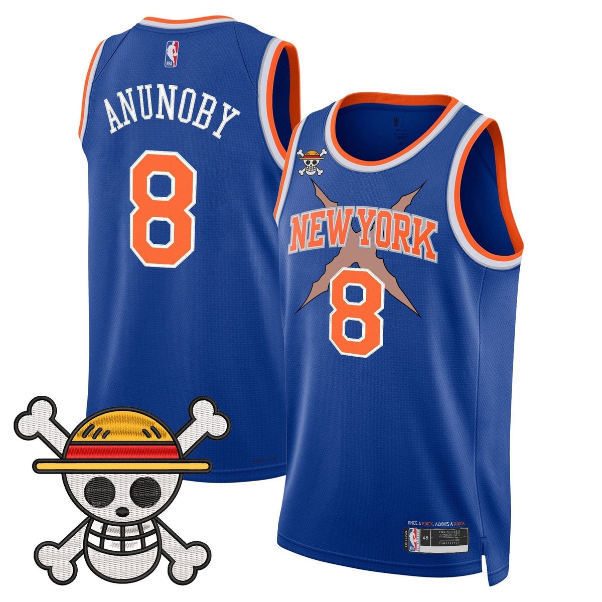NYK x One Piece Swingman Jersey- Stitched product image 7