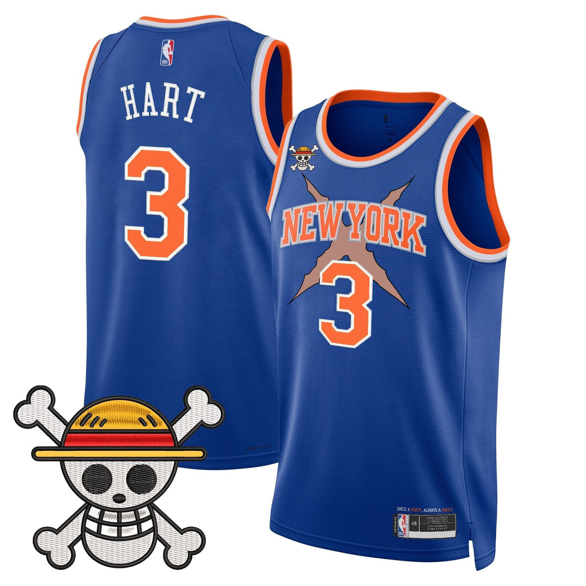 NYK x One Piece Swingman Jersey- Stitched product image 4