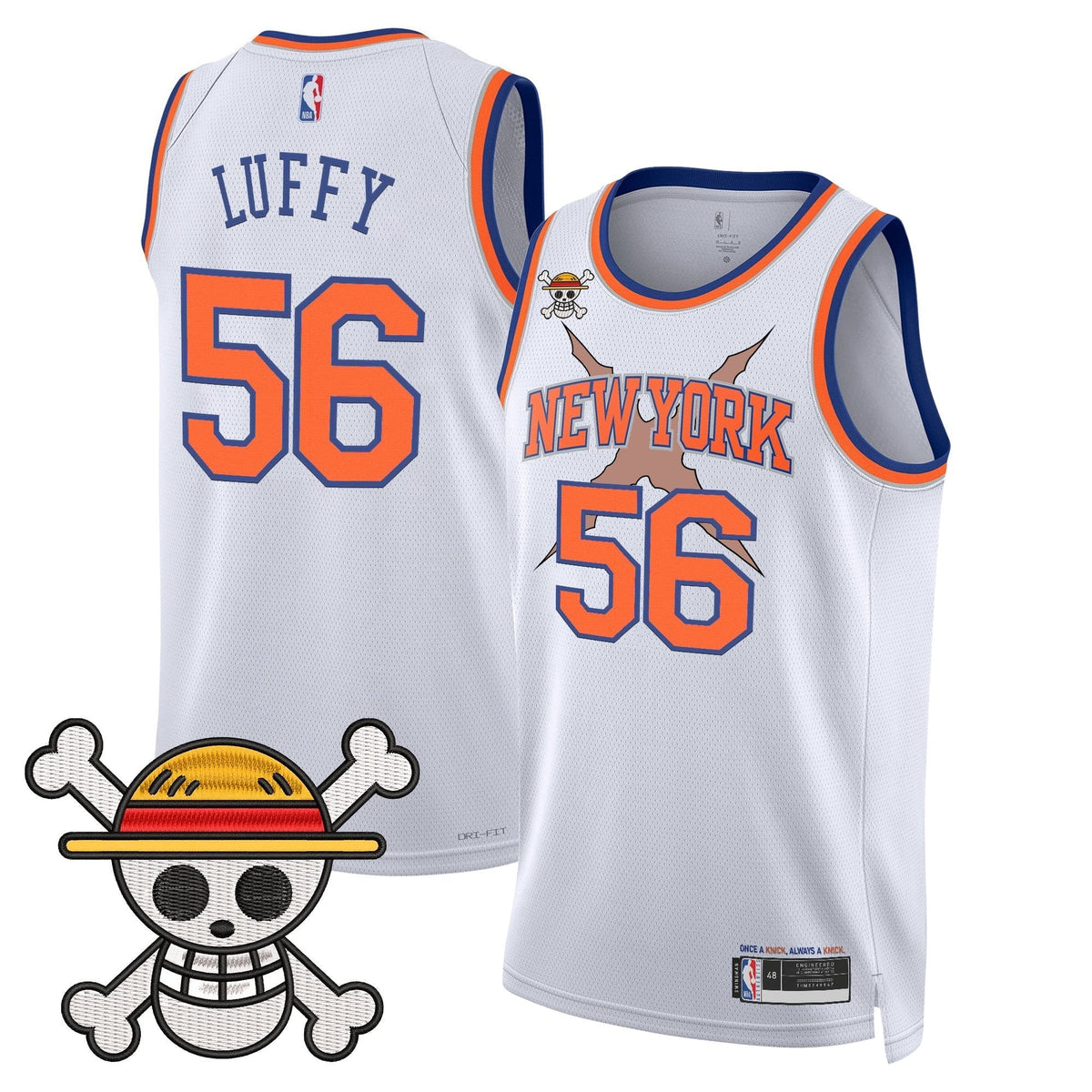 NYK x One Piece Swingman Jersey- Stitched product image 10