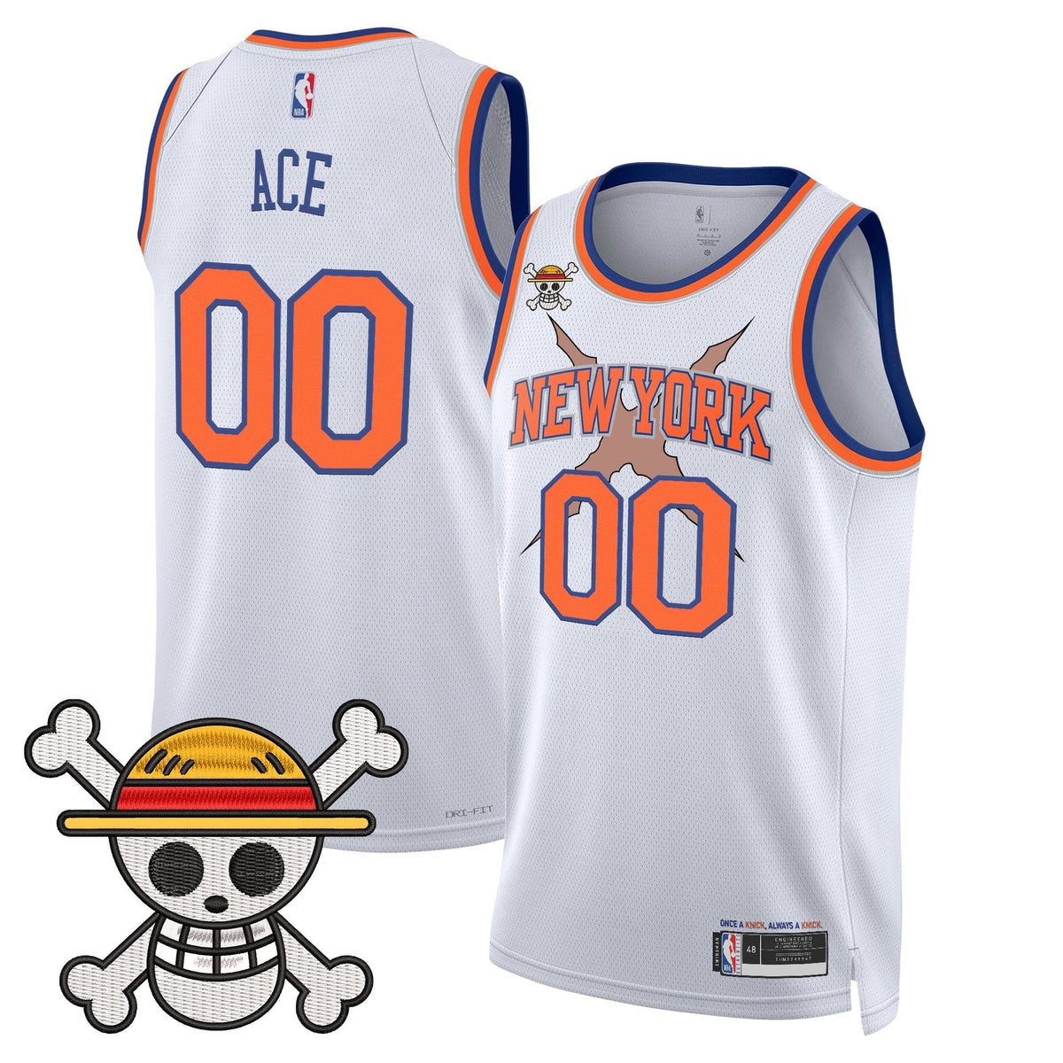NYK x One Piece Swingman Jersey- Stitched product image 12