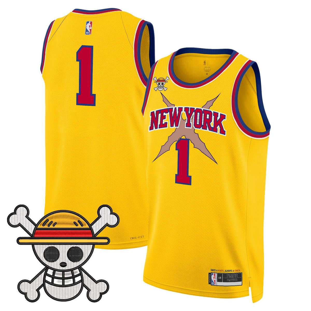 NYK x One Piece Swingman Jersey- Stitched product image 45