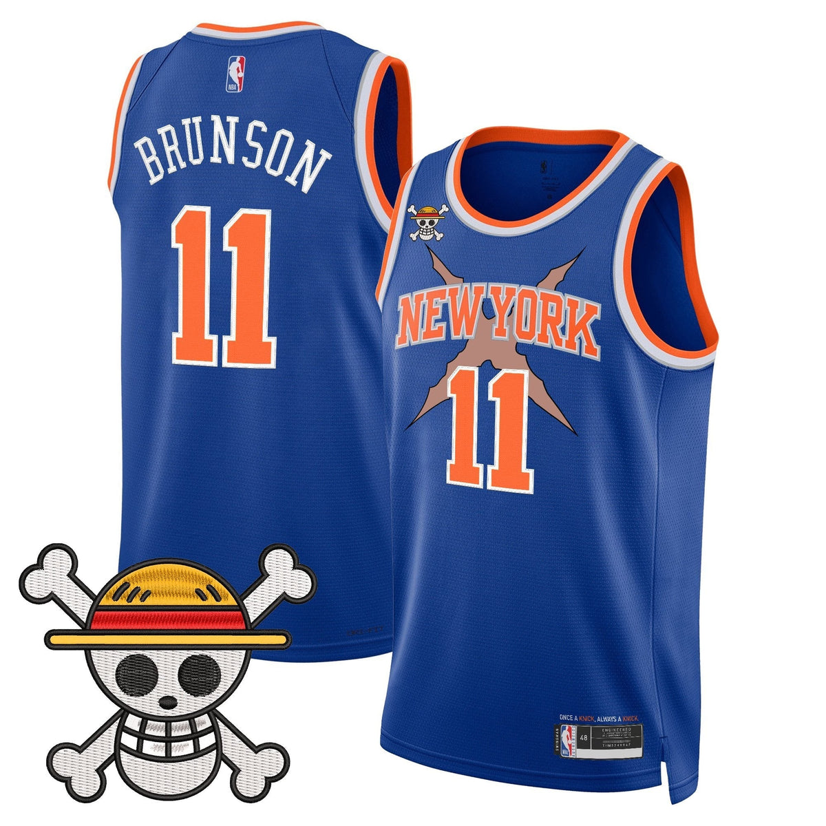 NYK x One Piece Swingman Jersey- Stitched product image 5