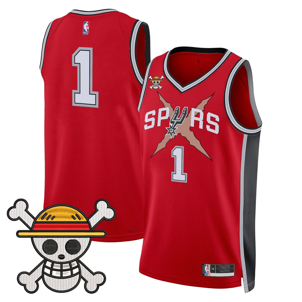 Men's San Antonio Spurs x One Piece Jersey Collection product image 35