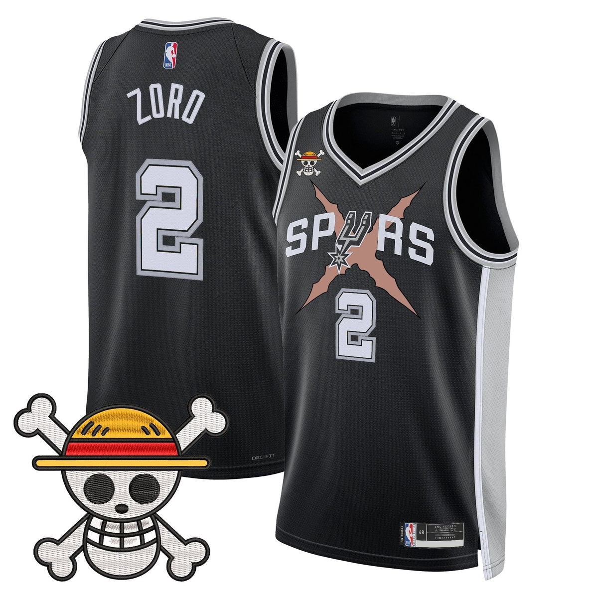 Men's San Antonio Spurs x One Piece Jersey Collection product image 2