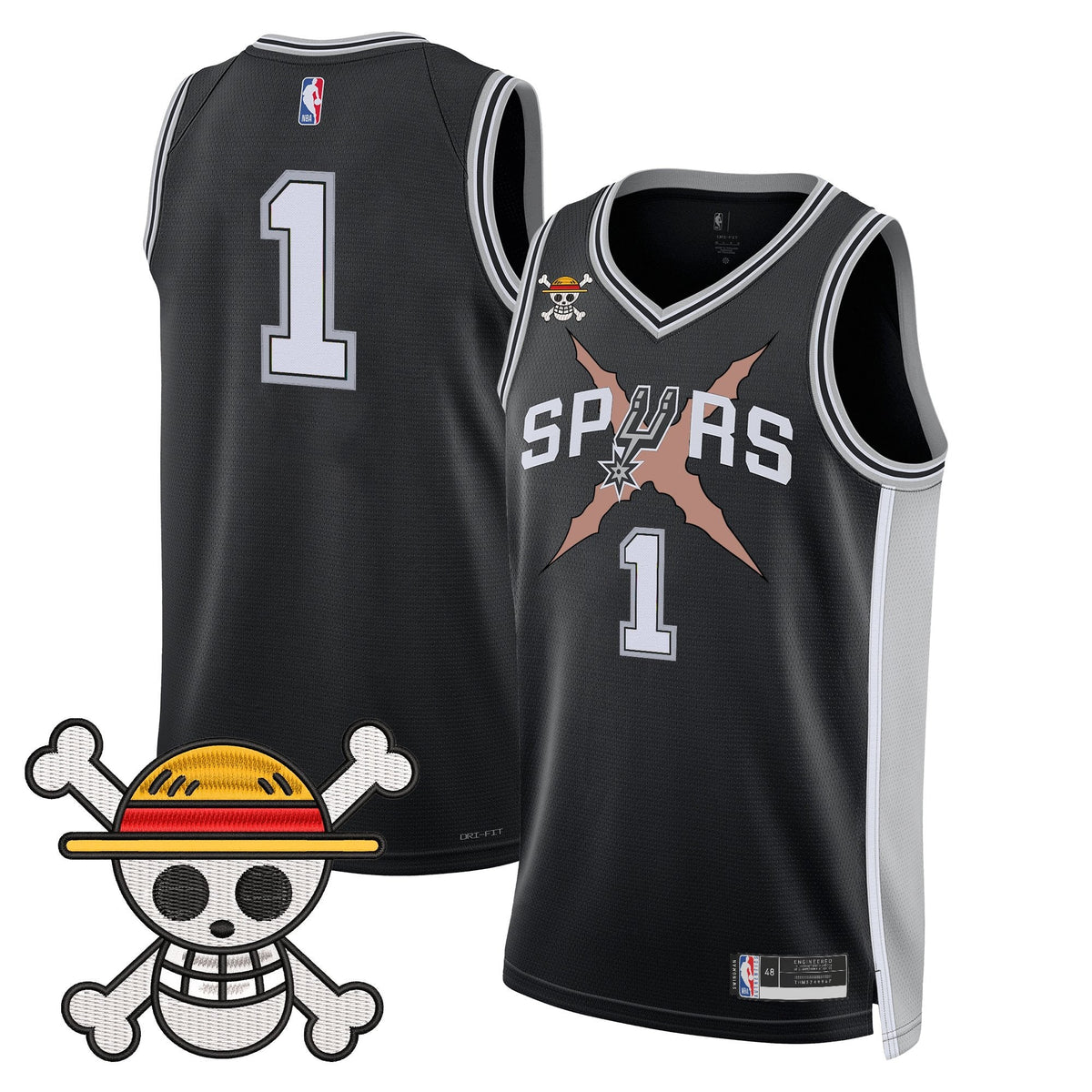 Men's San Antonio Spurs x One Piece Jersey Collection product image 7