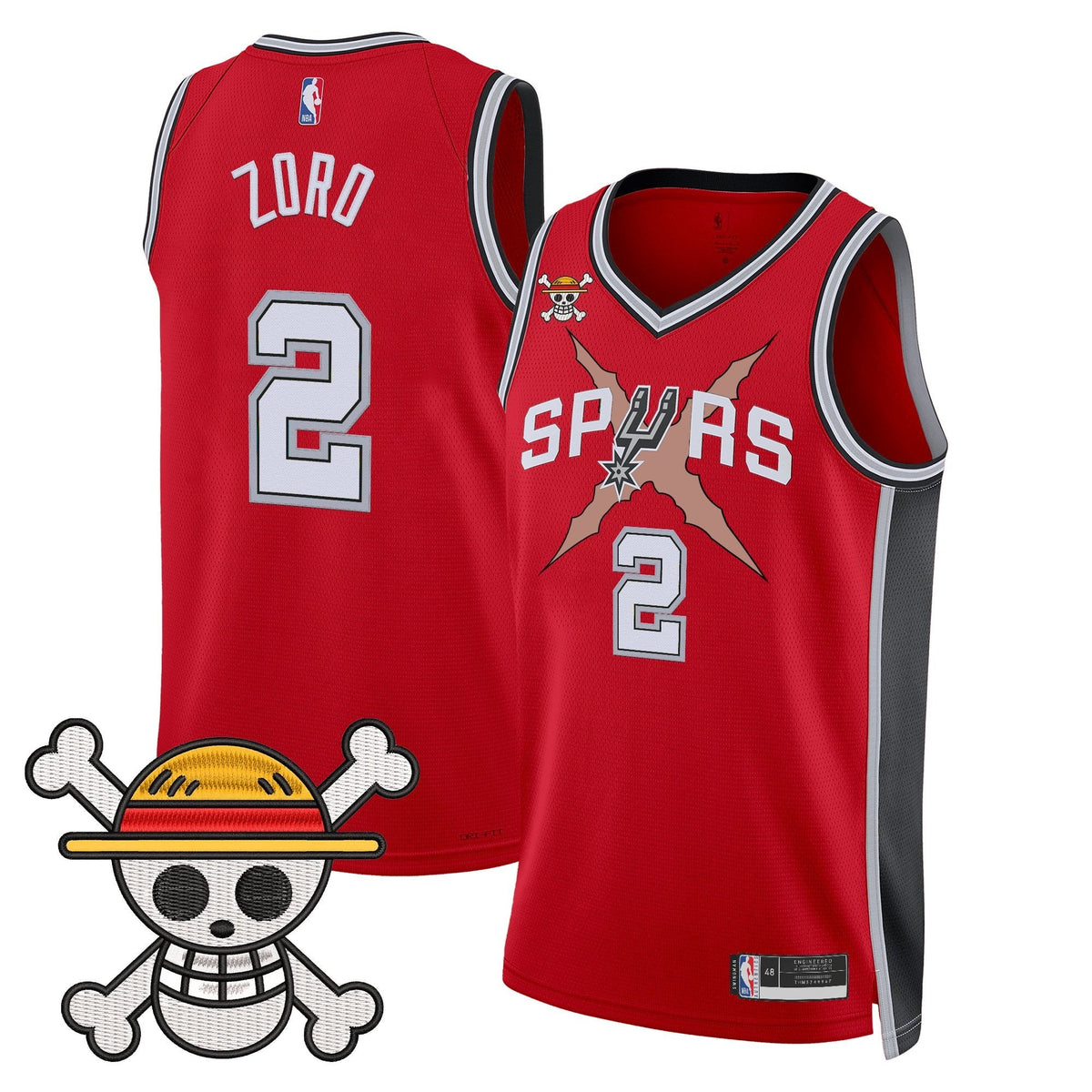 Men's San Antonio Spurs x One Piece Jersey Collection product image 32