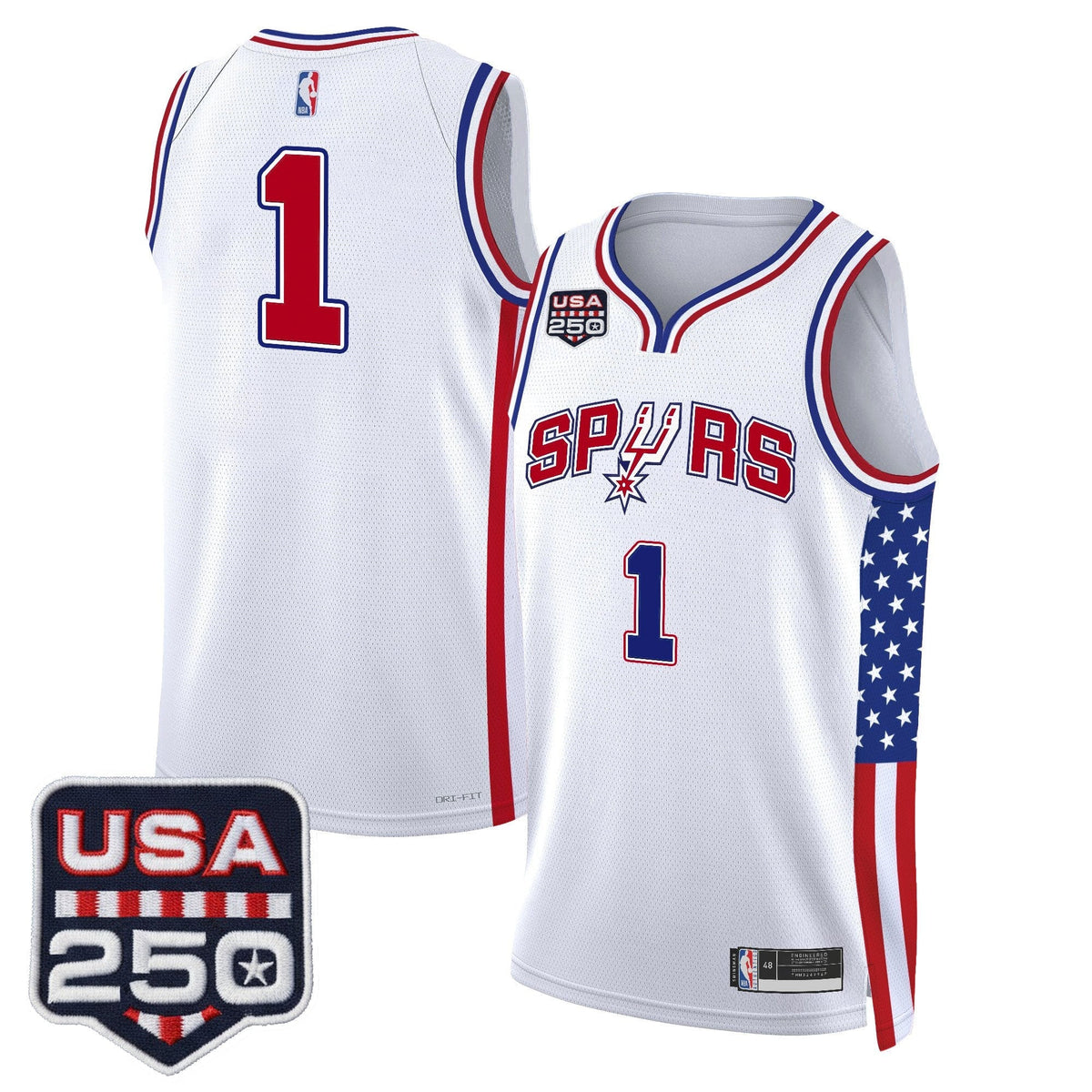 Men's San Antonio Spurs "America 250 Edition" Swingman product image 8