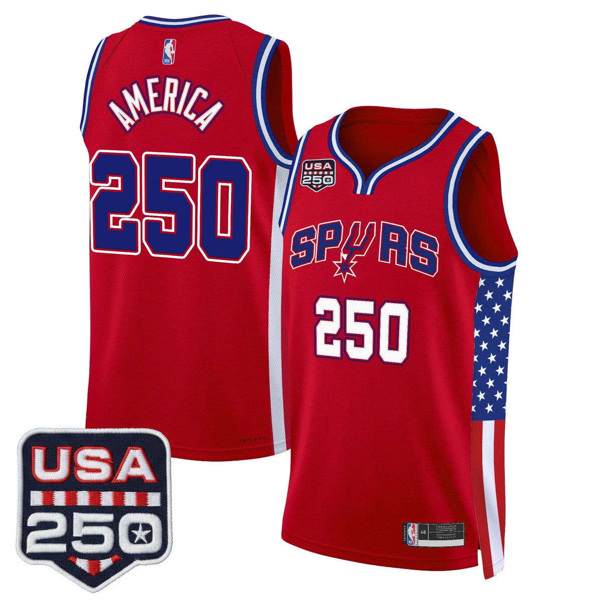 Men's San Antonio Spurs "America 250 Edition" Swingman product image 10