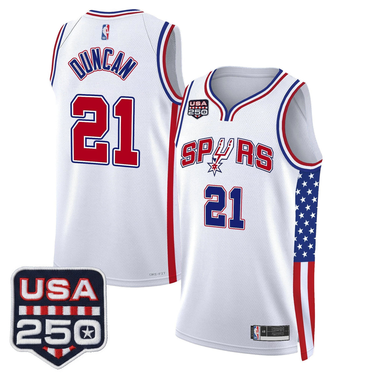 Men's San Antonio Spurs "America 250 Edition" Swingman product image 6
