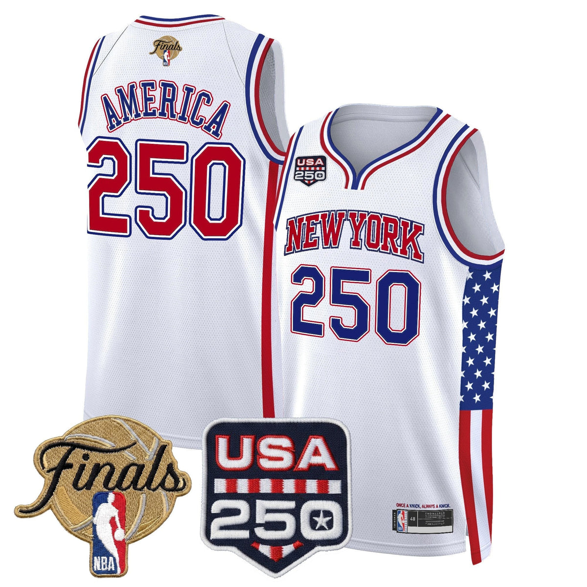 Men's New York Knicks "America 250 Edition" 2026 Finals product image 18