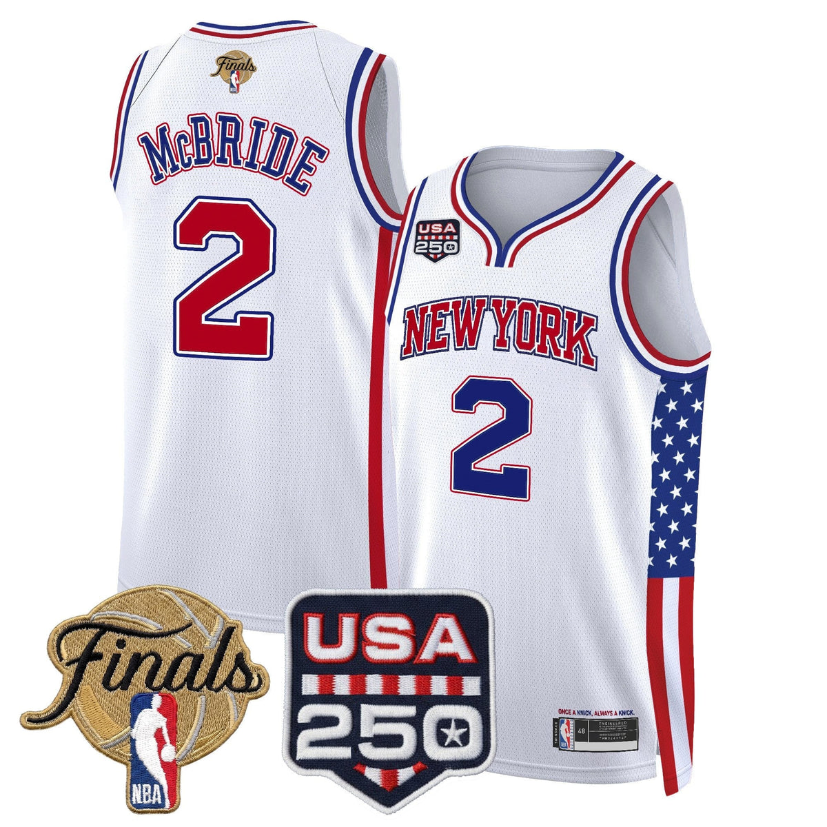 Men's New York Knicks "America 250 Edition" 2026 Finals product image 8