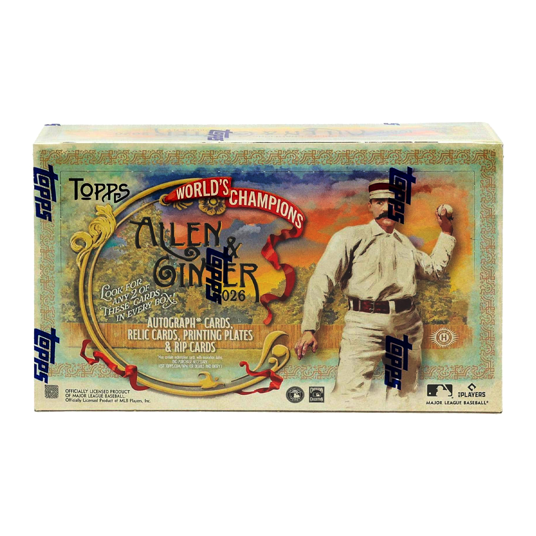 2026 Topps Allen & Ginter Baseball Hobby Box product image 1, provided for visual reference and product detail review