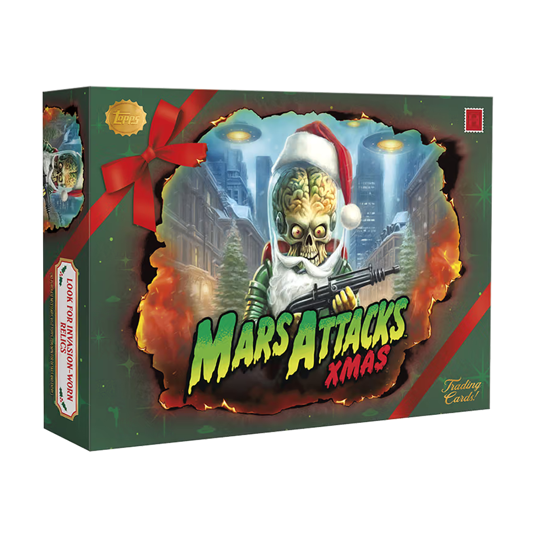 2026 Topps Mars Attacks Christmas Hobby Box product image 1, provided for visual reference and product detail review
