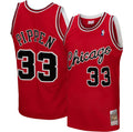 Mens Chicago Bulls Scottie Pippen Mitchell & Ness Red 2003 product image 1