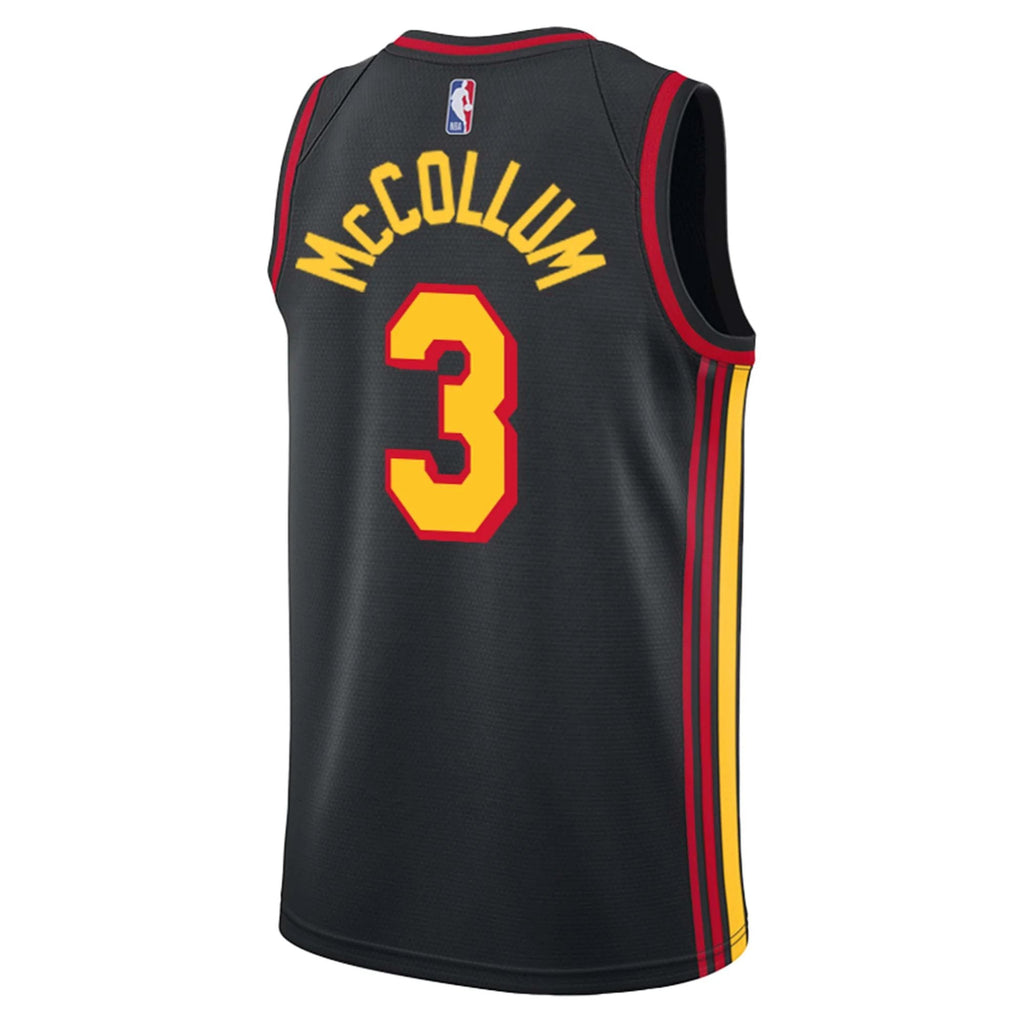 CJ McCollum Atlanta Hawks Jersey - Statement Edition - Black product image 2