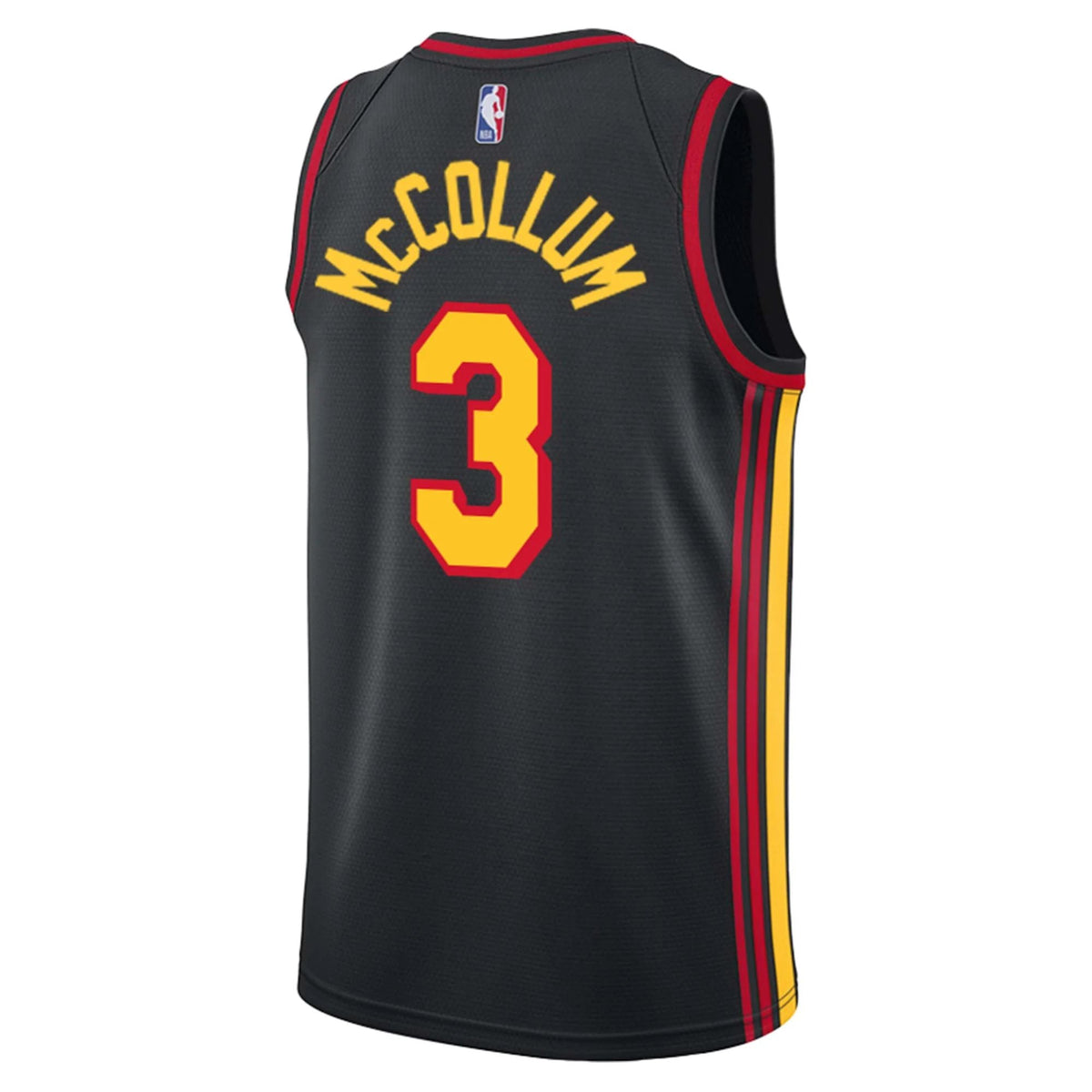CJ McCollum Atlanta Hawks Jersey - Statement Edition - Black product image 2