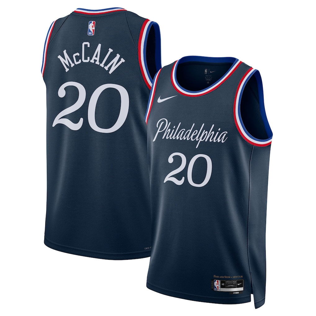 Jared McCain Philadelphia 76ers Unisex 2025/26 Jersey product image 1