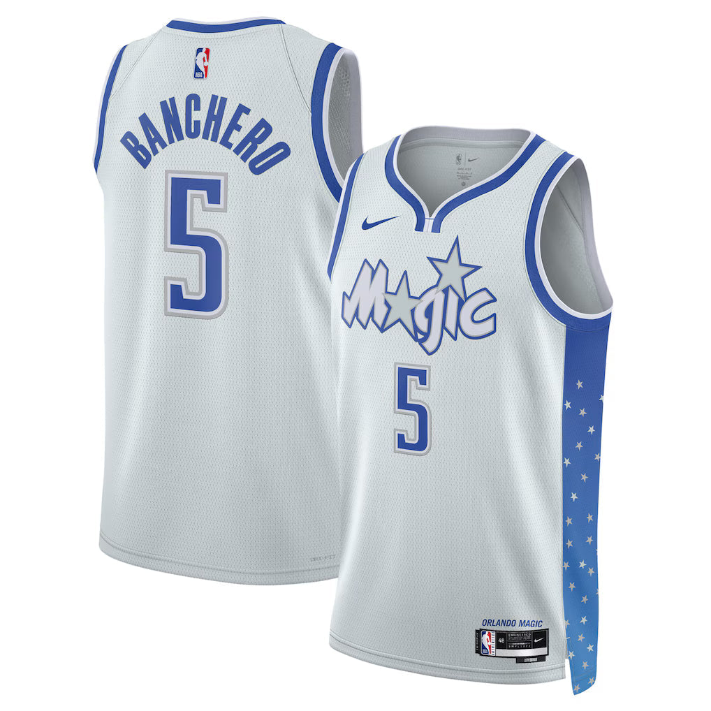 Paolo Banchero Orlando Magic Unisex 2025/26 Jersey - Silver product image 1
