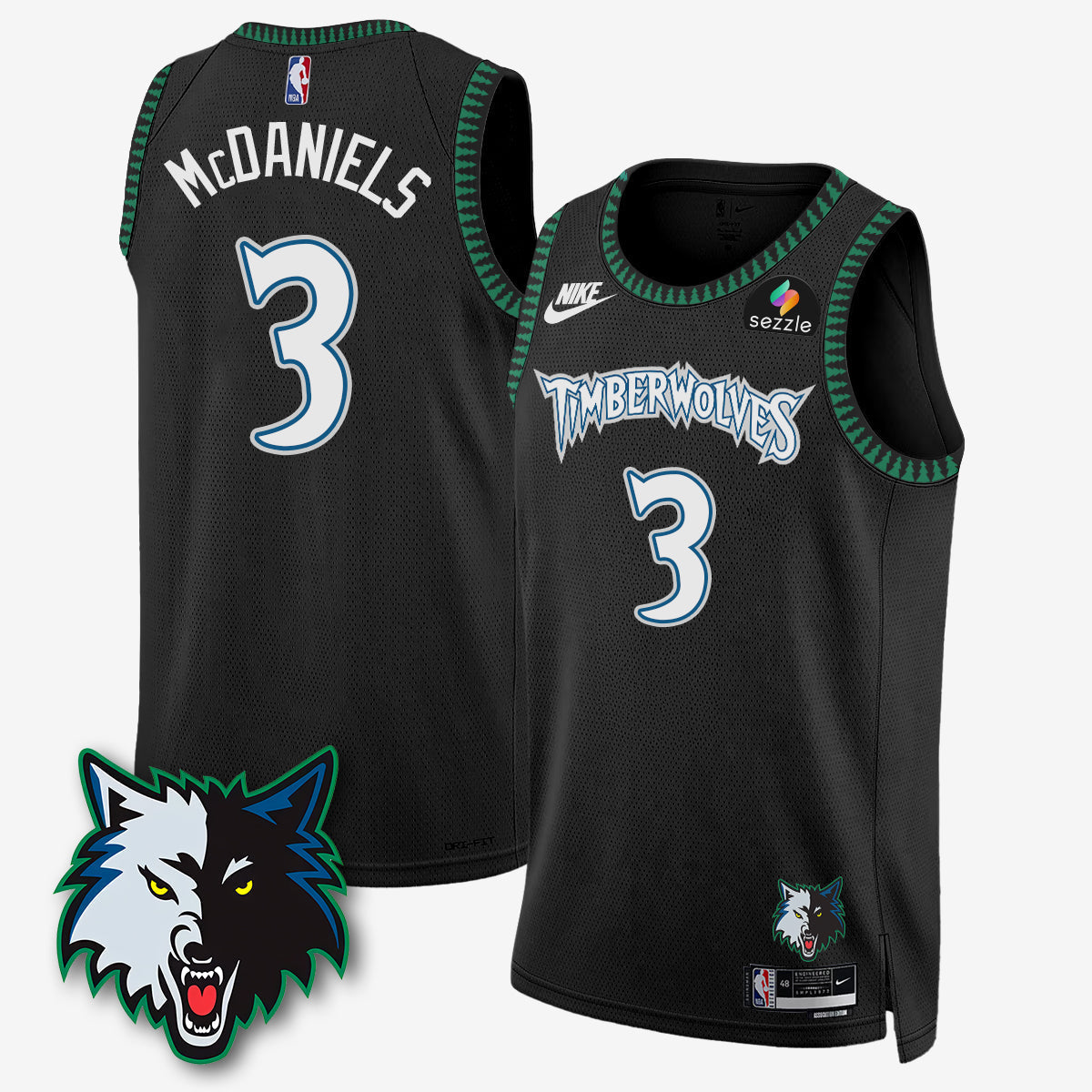 MIN "Black Trees" 25/26 Classic Edition Jersey - Stitched product image 6