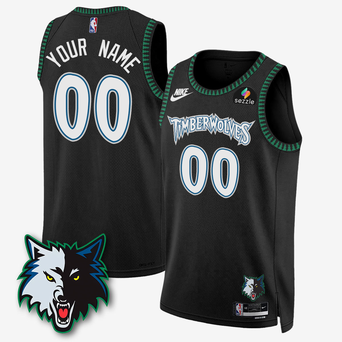 MIN "Black Trees" 25/26 Classic Edition Custom Jersey product image 1