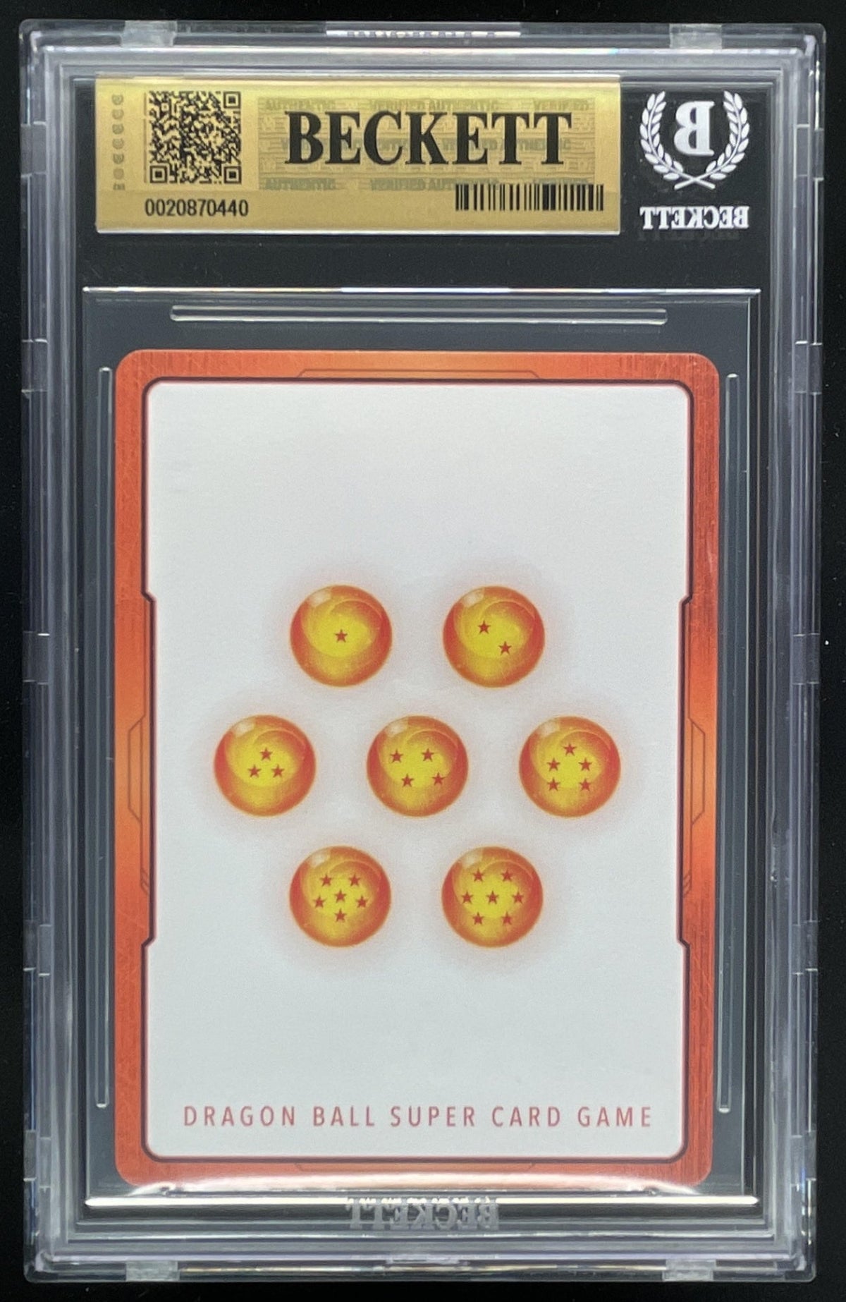 2025 Dragon Ball Super Son Goku: Childhood and Bulma #E72 Energy Maker BGS 10 product image 2, provided for visual reference
