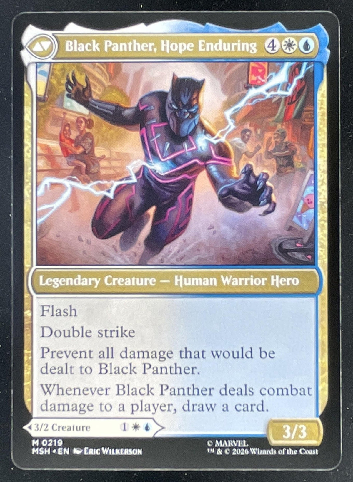 Magic The Gathering King T'Challa - Marvel Super Heroes MSH product image 2, provided for visual reference and product