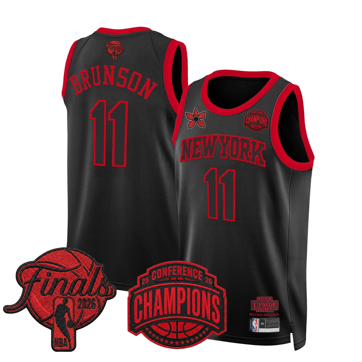 NYK 2026 Finals 'Stranger Things Edition' Swingman Jersey product image 1