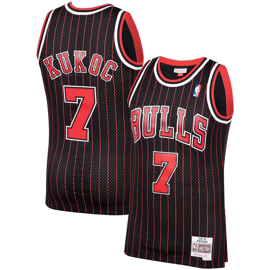 Tony Kukoc Chicago Bulls 1995/96 Hardwood Classics Jersey product image 1