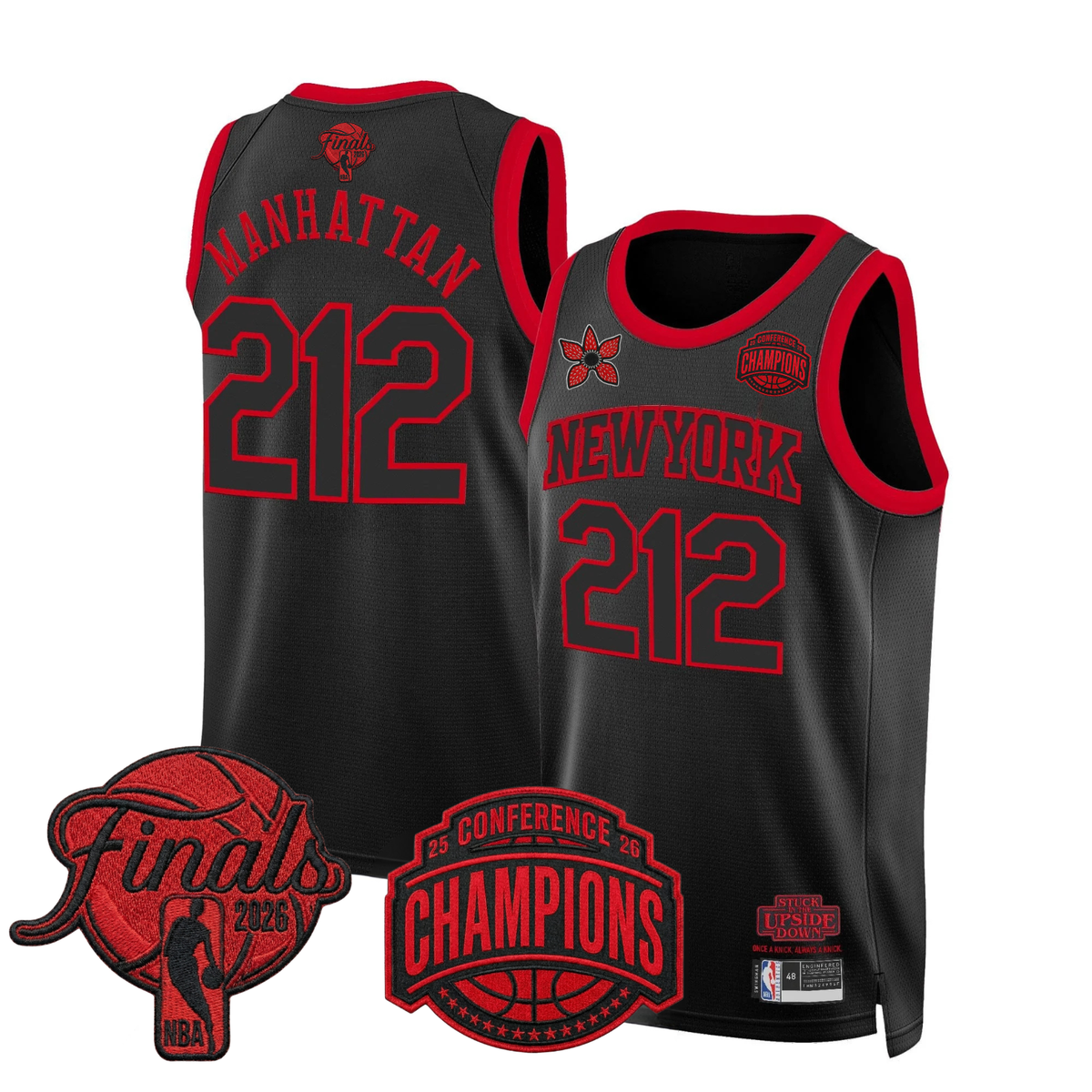 NYK 2026 Finals 'Stranger Things Edition' Swingman Jersey product image 3
