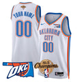 OKC 2024-25 Champions Custom Jersey - Stitched product image 1