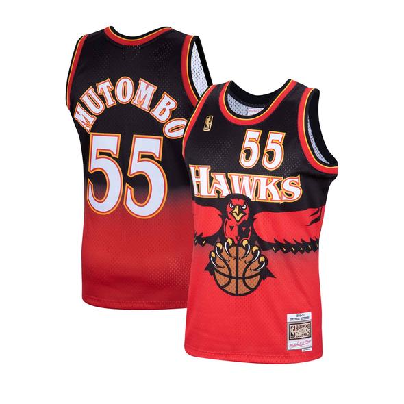 Atlanta Hawks Dikembe Mutombo Red 1996-97 Hardwood Classics product image 1