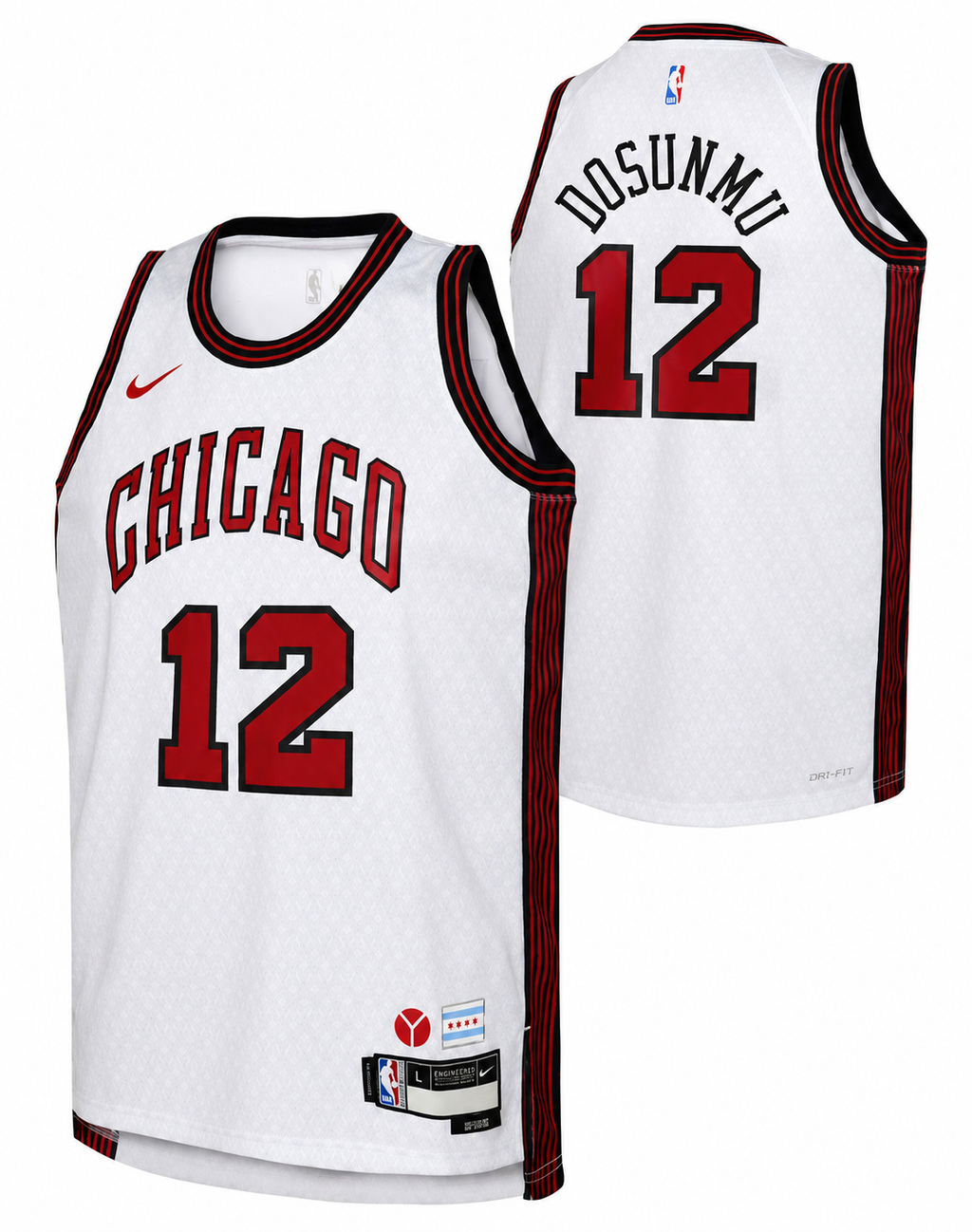 Nike 2022-23 City Edition Chicago Bulls Ayo Dosunmu #12 product image 1
