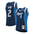 Dallas Mavericks Jason Kidd Navy 2011-12 Hardwood Classics product image 1