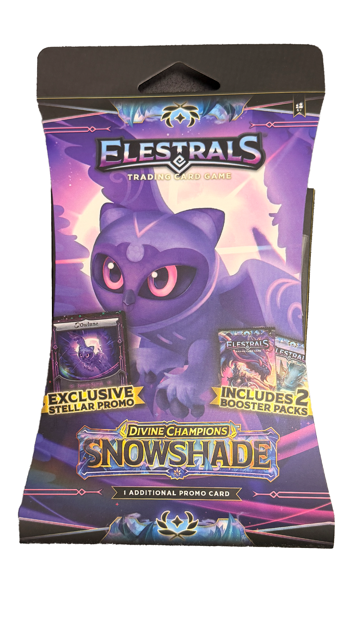 Elestrals Divine Champions: Snowshade Sleeved Booster product image 1, provided for visual reference and product detail