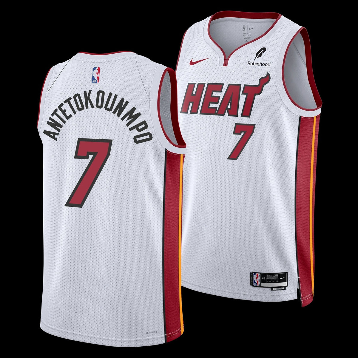 Giannis Antetokounmpo Miami Heat Jersey - White product image 1