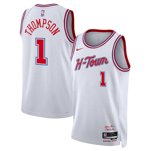 Amen Thompson Houston Rockets Unisex 2025/26 Jersey - White product image 1