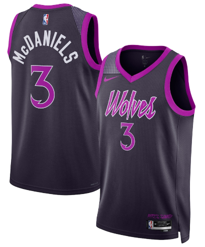 Jaden McDaniels Minnesota Timberwolves Unisex 2025/26 product image 1