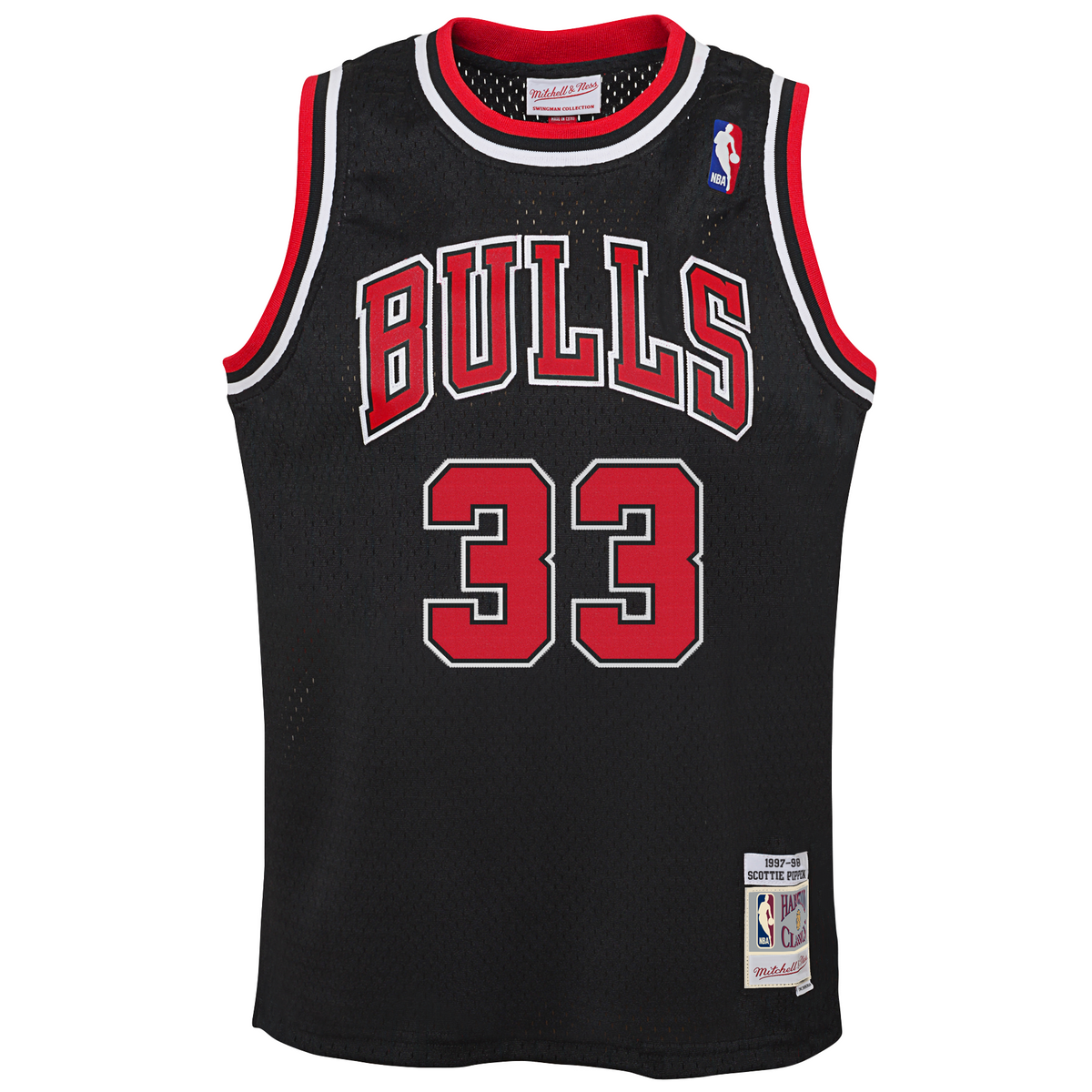 Chicago Bulls Scottie Pippen Mitchell & Ness Black product image 2