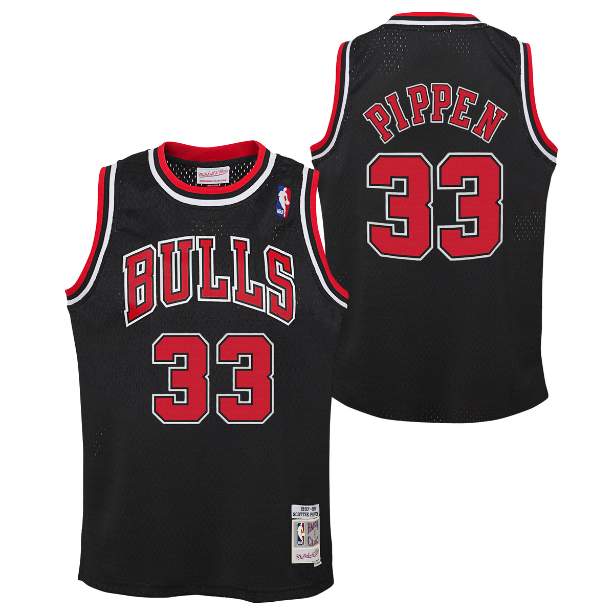 Chicago Bulls Scottie Pippen Mitchell & Ness Black product image 1