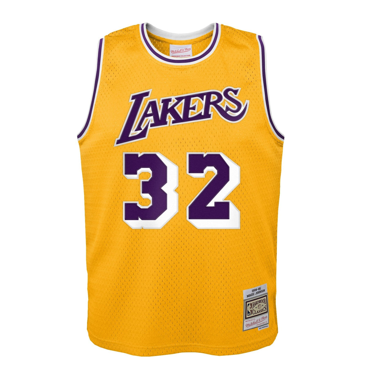 Los Angeles Lakers Magic Johnson Mitchell & Ness Gold product image 2