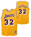 Los Angeles Lakers Magic Johnson Mitchell & Ness Gold product image 1