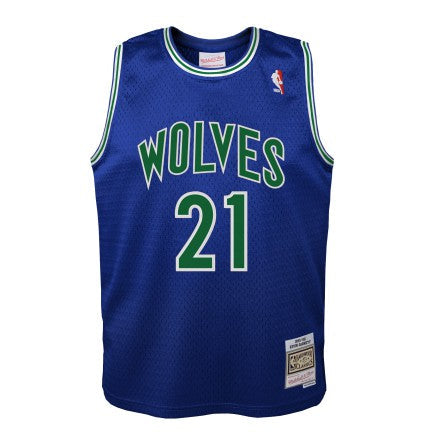 Minnesota Timberwolves Kevin Garnett Mitchell & Ness Blue product image 2