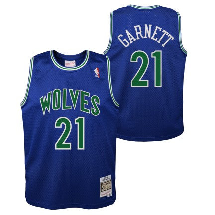 Minnesota Timberwolves Kevin Garnett Mitchell & Ness Blue product image 1