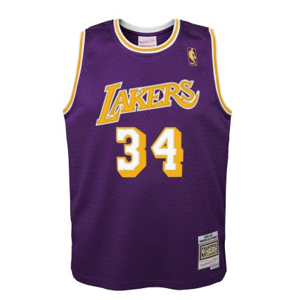 Los Angeles Lakers Shaquille O`Neal Mitchell & Ness Purple product image 2