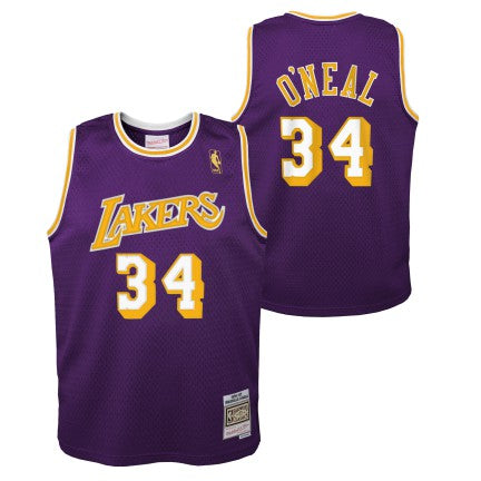 Los Angeles Lakers Shaquille O`Neal Mitchell & Ness Purple product image 1