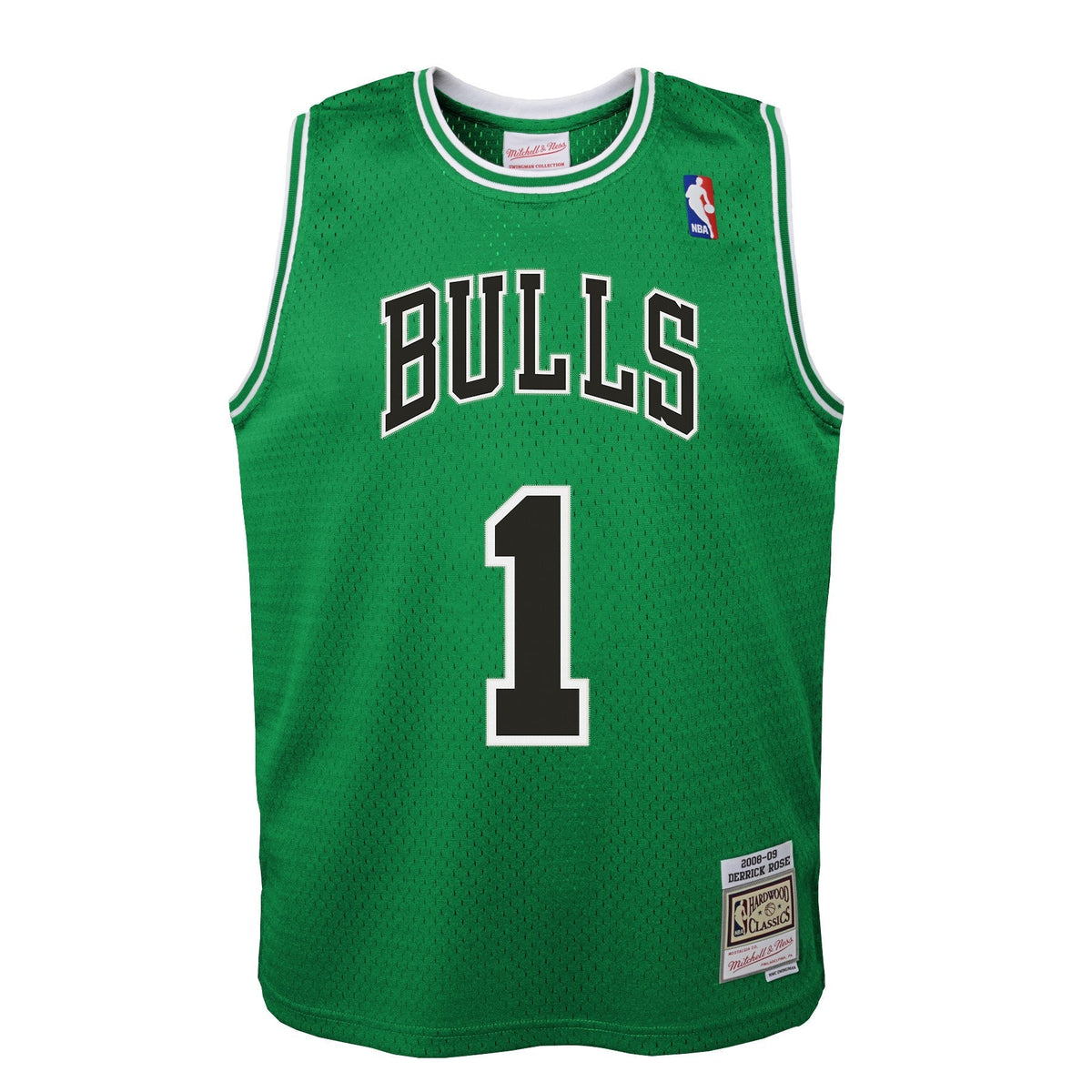 Chicago Bulls Derrick Rose Mitchell & Ness Kelly Green St. product image 2