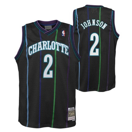 Charlotte Hornets Larry Johnson Mitchell & Ness 1992-93 product image 1
