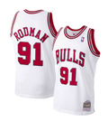 Chicago Bulls Dennis Rodman White 1997-98 Hardwood Classics product image 1