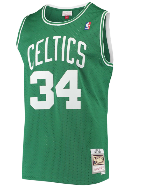 Paul Pierce Boston Celtics 2007-08 Mitchell & Ness Green product image 2
